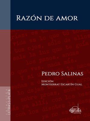 cover image of Razón de amor